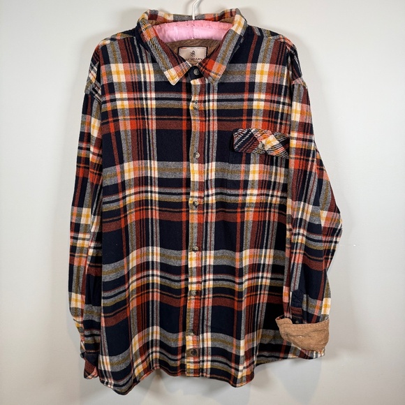 Legendary Whitetails Other - Men's Legendary Whitetails Plaid Flannel Button-up Shirt Size 3XL